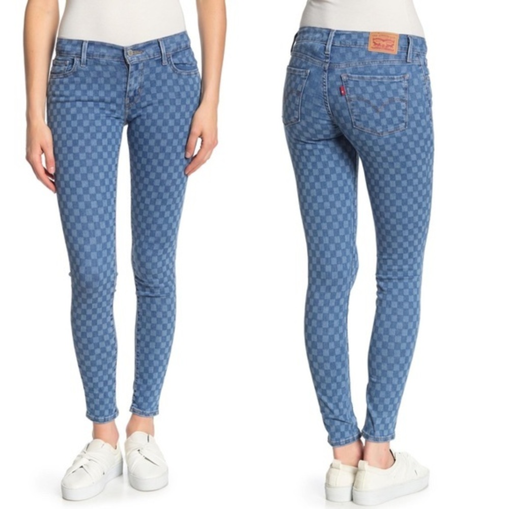 Levi's® 710 Mid Rise Super Skinny Jeans
